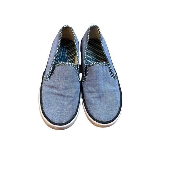 Sperry vineyard Vines Blue Slip On Shoes  SIZE 13 - Picture 1 of 5